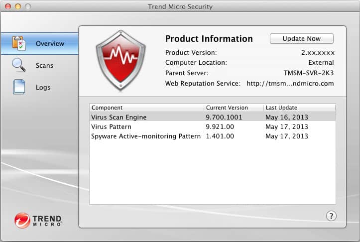 Trend Micro Security pour Mac