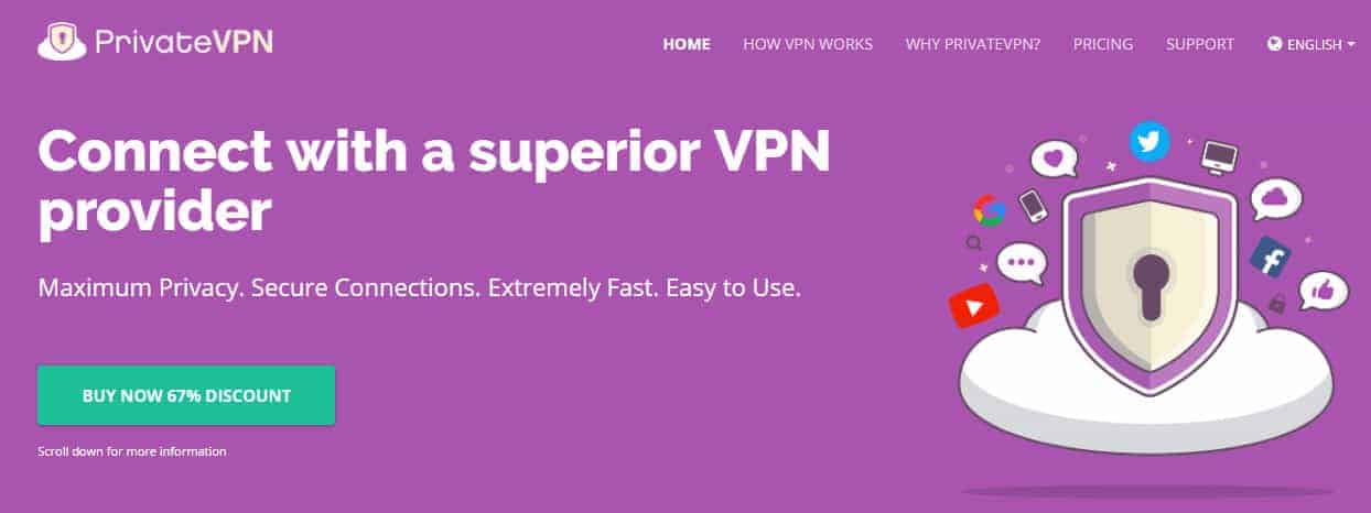 私人VPN横幅