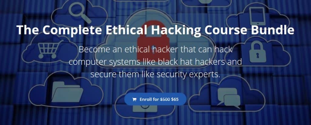 Curso de hackers éticos on-line StationX.