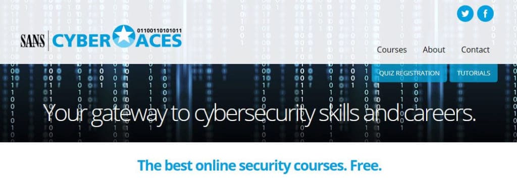Curso de seguridad cibernética del Instituto SANS en línea.