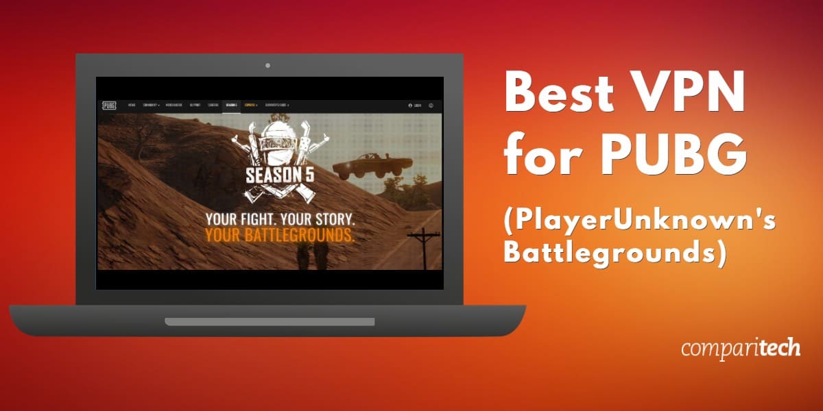 Melhor VPN para PUBG - Campos de Batalha do PlayerUnknown