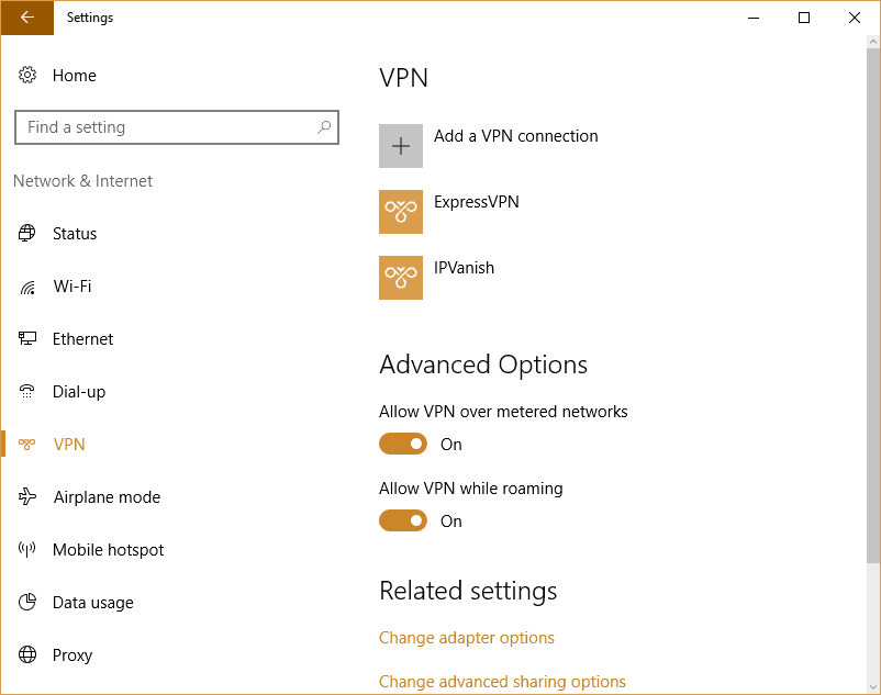manuale di windows 10 vpn 2