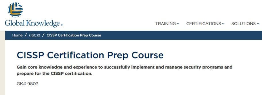 Conoscenza globale: corso di preparazione alla certificazione CISSP