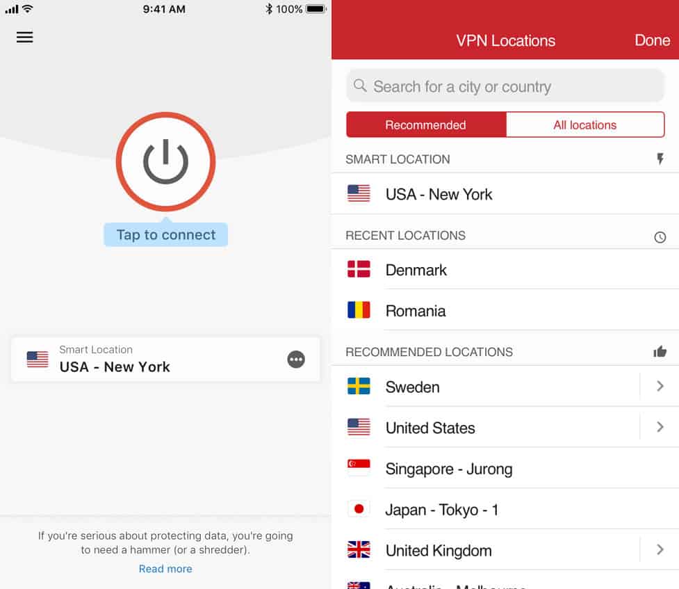 ExpressVPN-mobile-app-countries