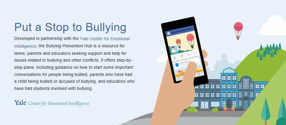 Centro de Prevención de Bullying de Facebook.