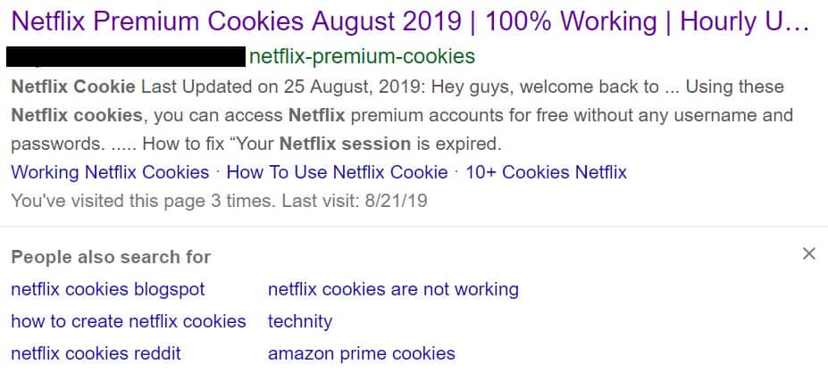 Netflix-Cookie-Sites