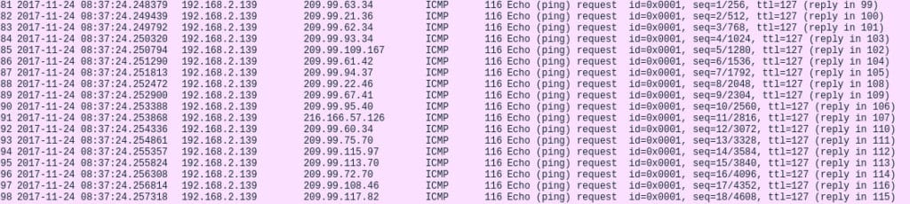 vypr-VPN النوافذ التمهيد-ICMP حزم
