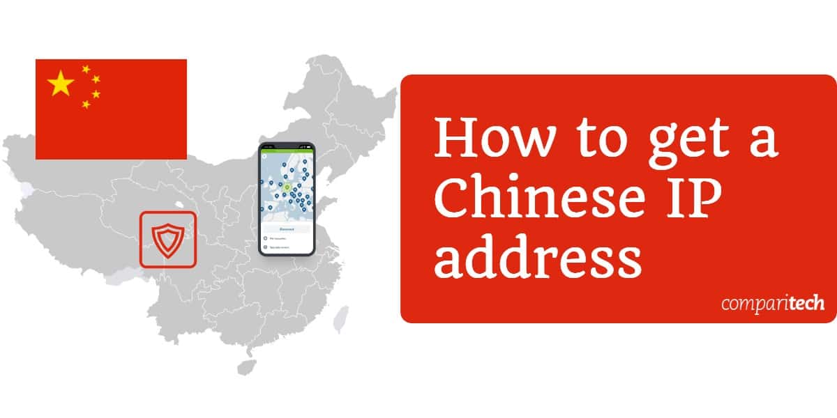 Como obter um endereço IP chinês