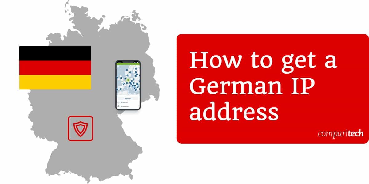 كيفية الحصول على عنوان IP الألماني