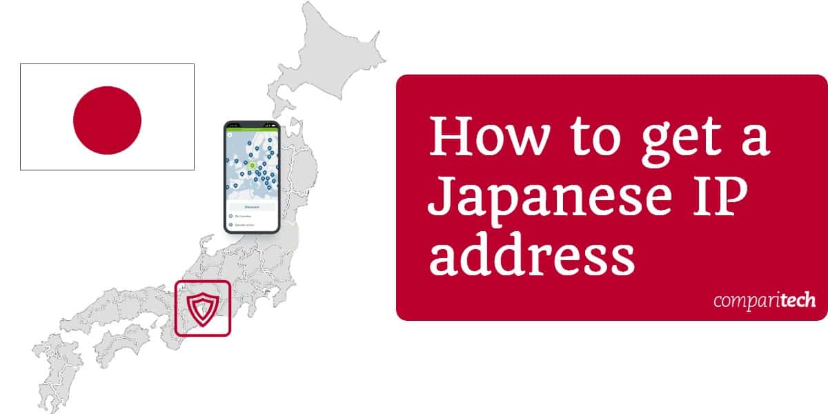 Cómo obtener una dirección IP japonesa