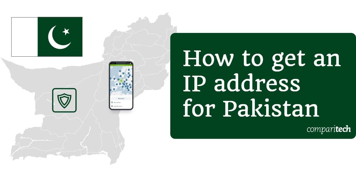 عنوان IP لباكستان