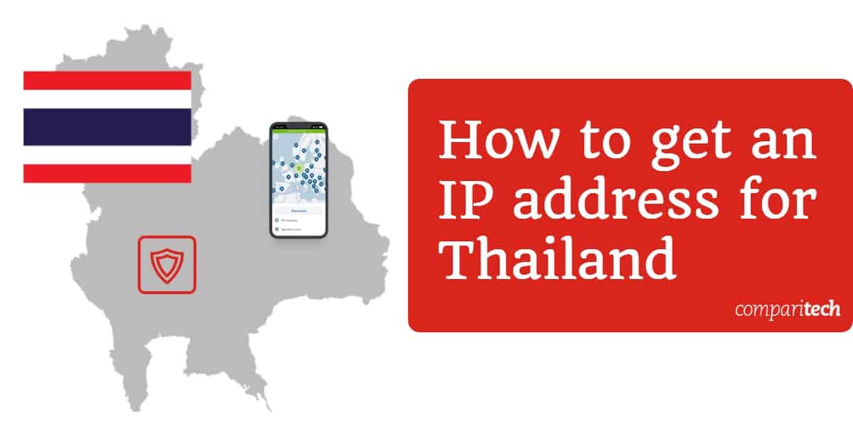 Como obter um endereço IP para a Tailândia