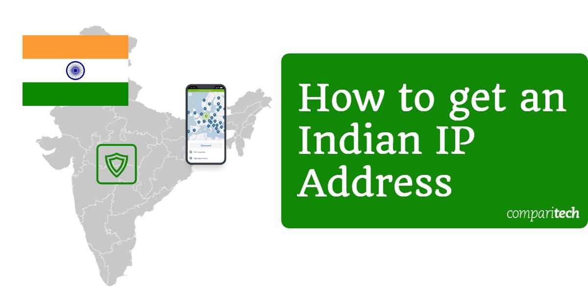 كيفية الحصول على عنوان IP الهندي
