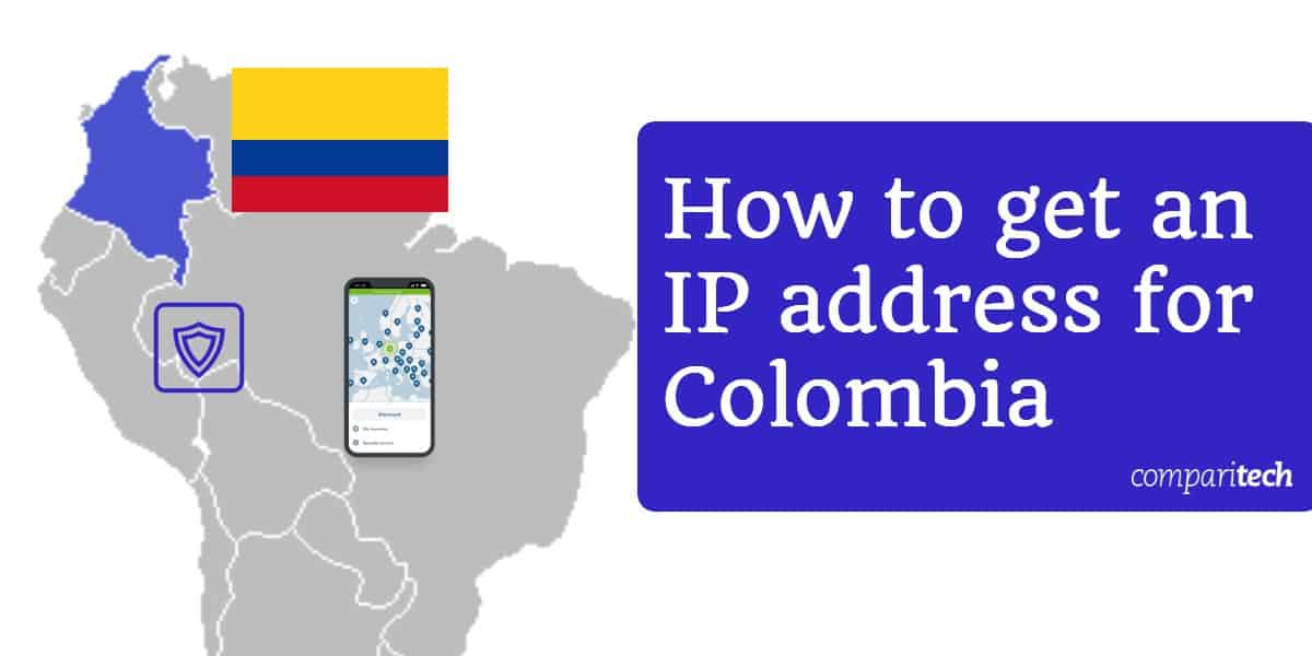 Dirección IP para Colombia