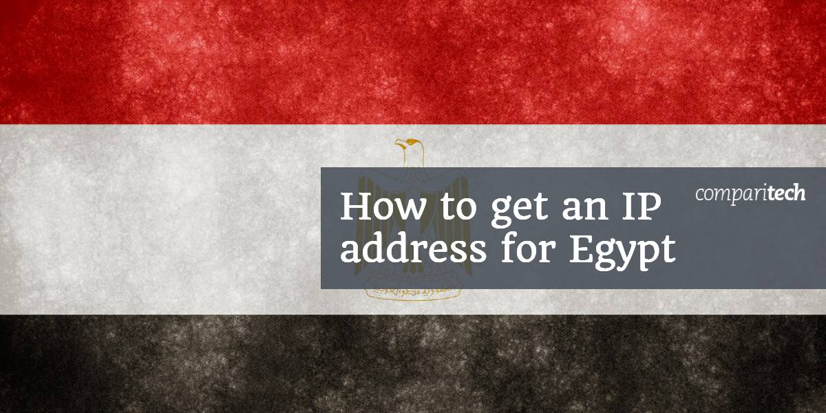 Como obter um endereço IP para o Egito