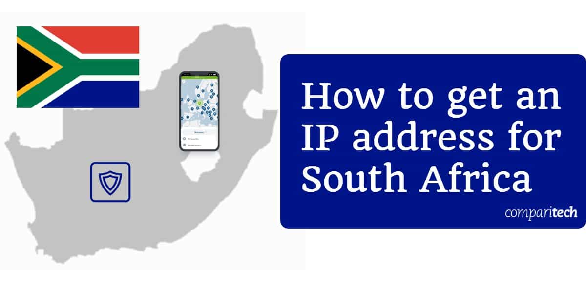 Cómo obtener una dirección IP para Sudáfrica