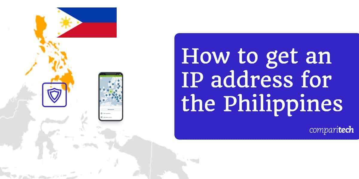 Como obter um endereço IP para as Filipinas