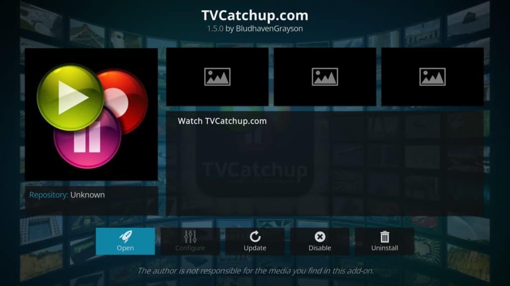 TVCatchup Kodi-Addon