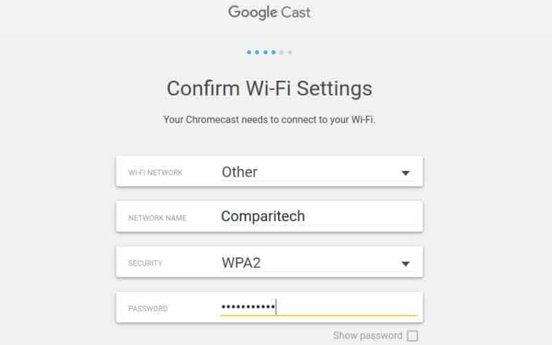 Plex su Chromecast - Configurazione di Chromecast