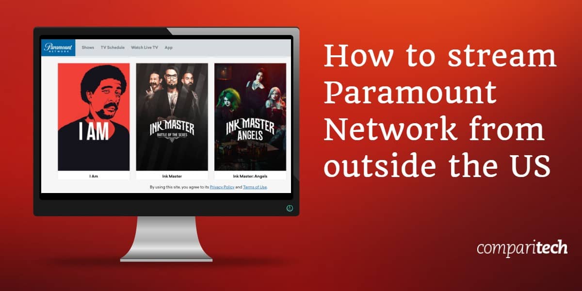 米国外からParamount Networkをストリーミングする方法