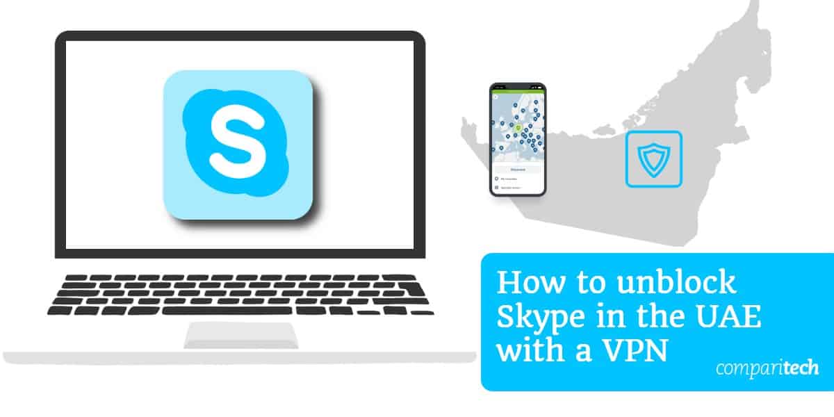 Cómo desbloquear Skype en los EAU con una VPN
