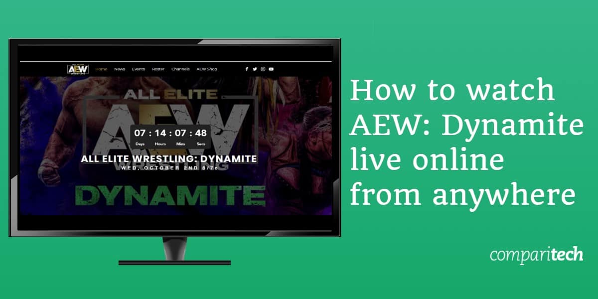 Come guardare AEW - Dynamite live online da qualsiasi luogo