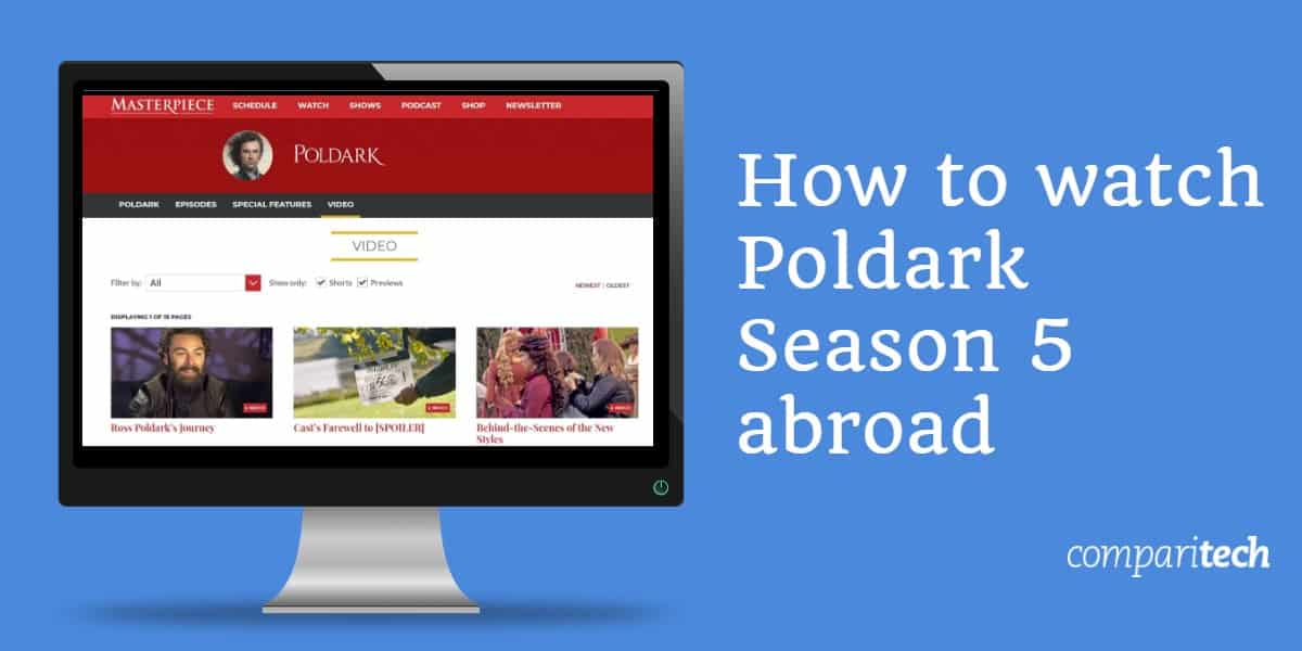 كيفية مشاهدة Poldark Season 5 في الخارج