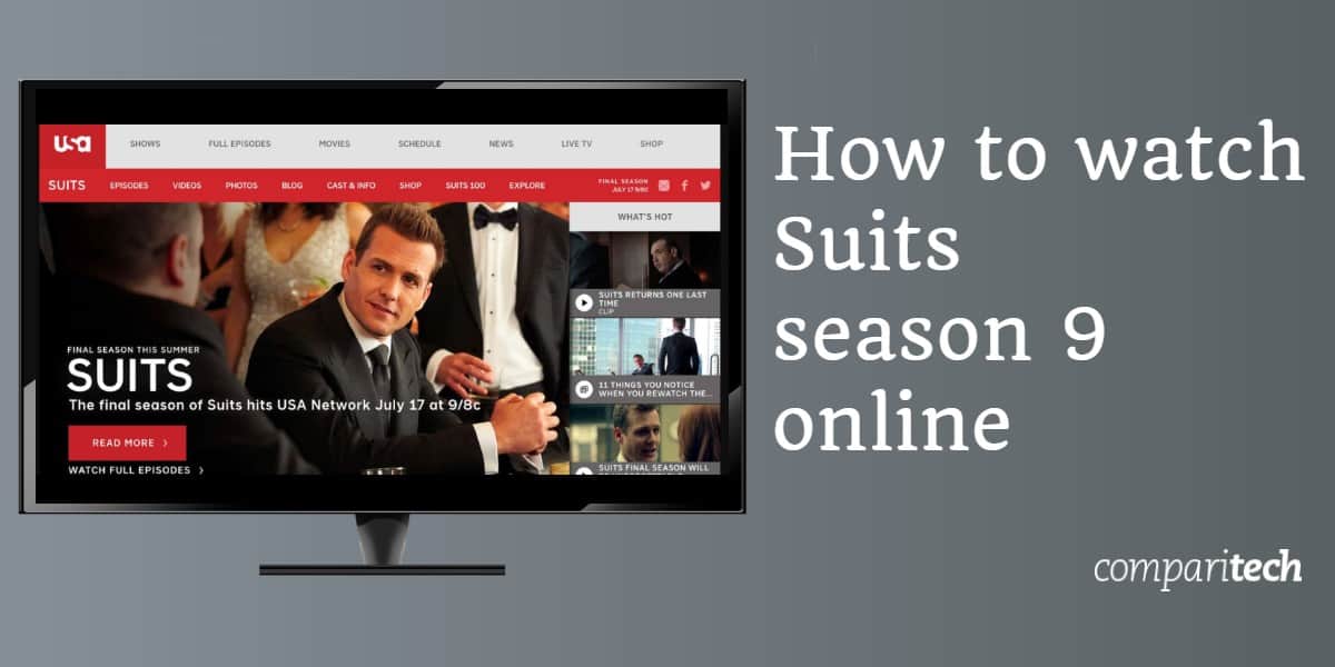 Come guardare Suits stagione 9 online