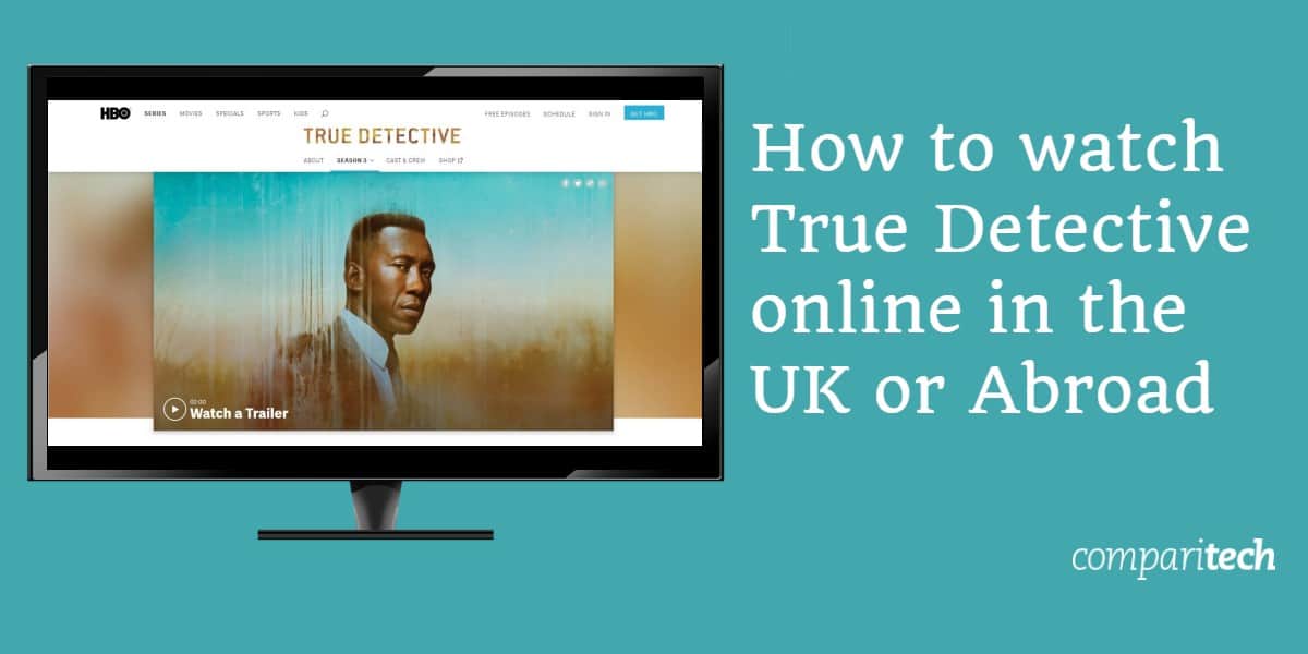 Wie man True Detective online im Vereinigten Königreich oder im Ausland ansieht