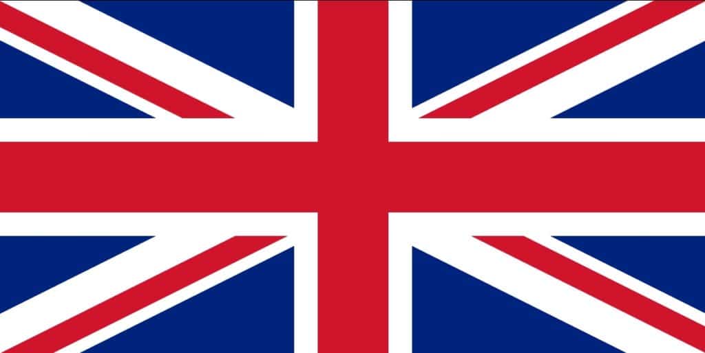 UK Flagge für UFC 246 McGregor vs Cowboy
