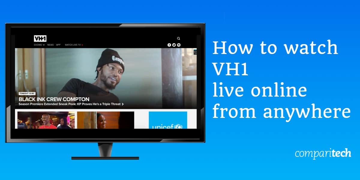 So können Sie VH1 von überall aus live online sehen
