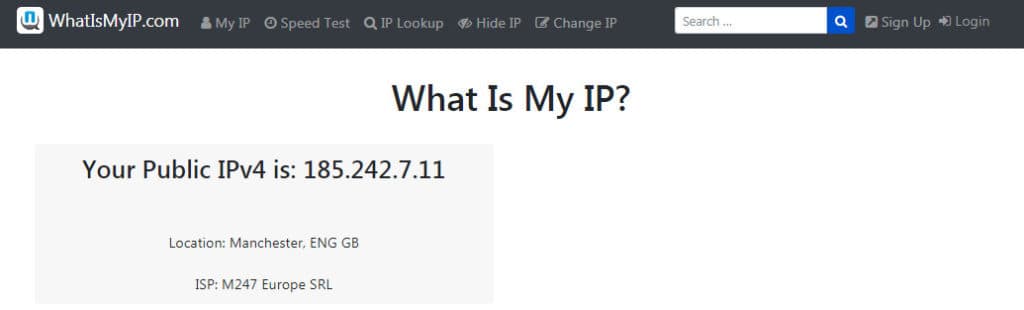 cuál es mi IP