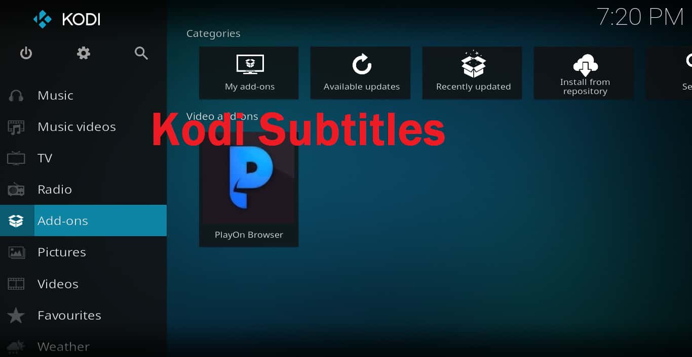 Subtítulos de Kodi: la guía completa sobre cómo instalarlos y usarlos.