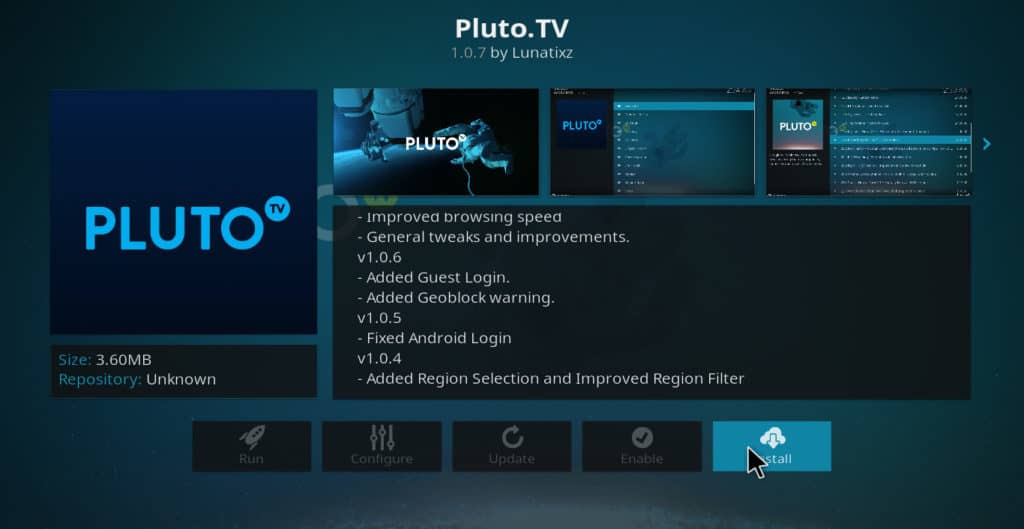 Pluto.tv Kodi Addon: Wie man Pluto.tv auf Kodi installiert