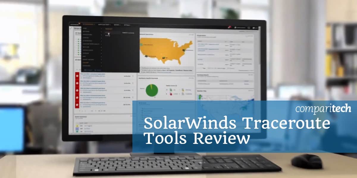 Revisão das ferramentas de traceroute do SolarWinds