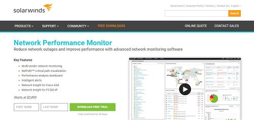 Solarwinds Network Performance Monitor