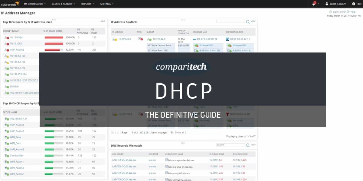 La guida definitiva a DHCP più 10 migliori DDI / IPAM