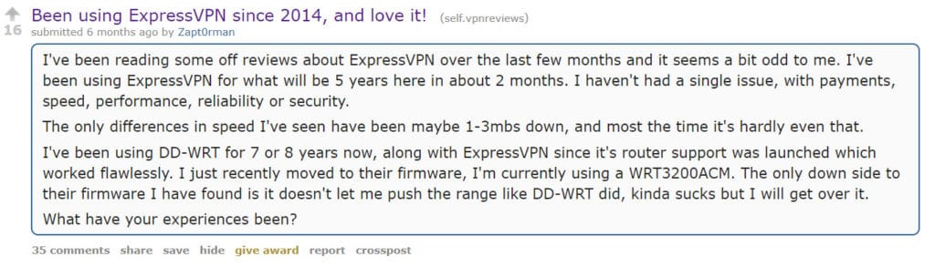 reddit vpns ExpressVPN