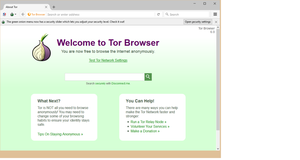 Willkommen im Browser