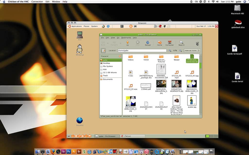 macOS到Linux VNC