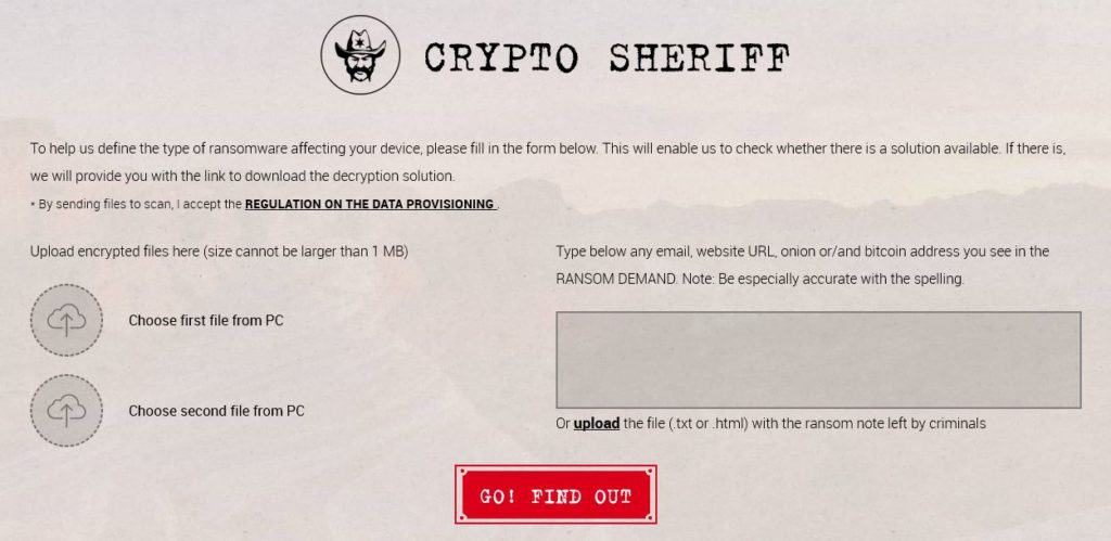 Le shérif Crypto.